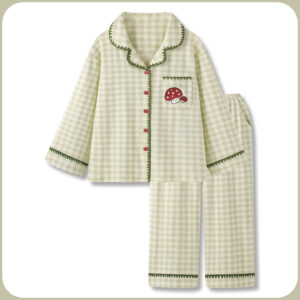 fresh and lovely pajamas women's spring, autumn and winter new cotton advanced sense home service suit