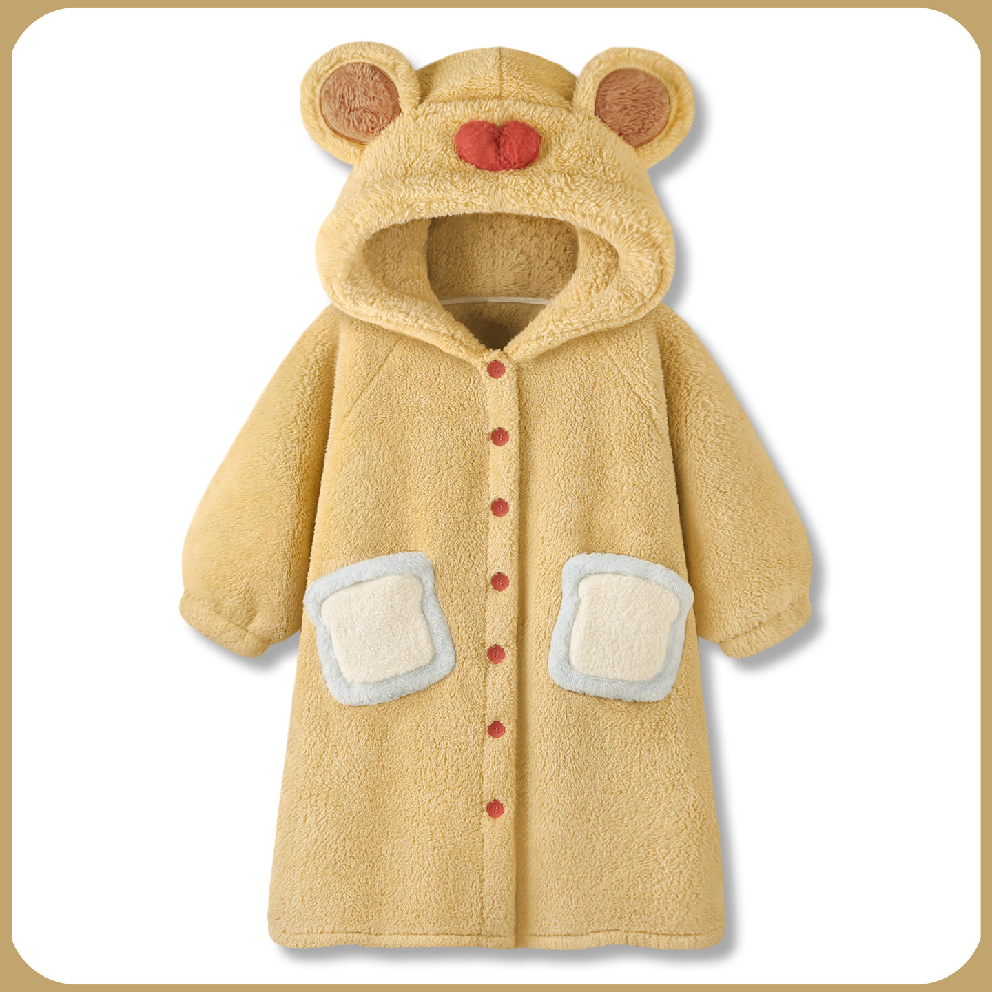 cartoon pajamas ladies winter plus velvet padded coral velvet cute warm home clothes robe. cartoon pajamas ladies winter plus velvet padded coral velvet cute warm home clothes robe.
